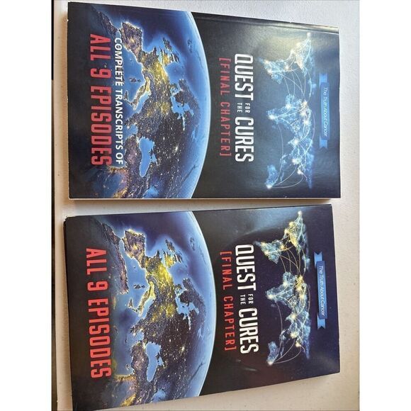 Quest For The Cures Final Chapter Transcripts + 9 DVD Set - Truth about Cancer - Picture 1 of 3